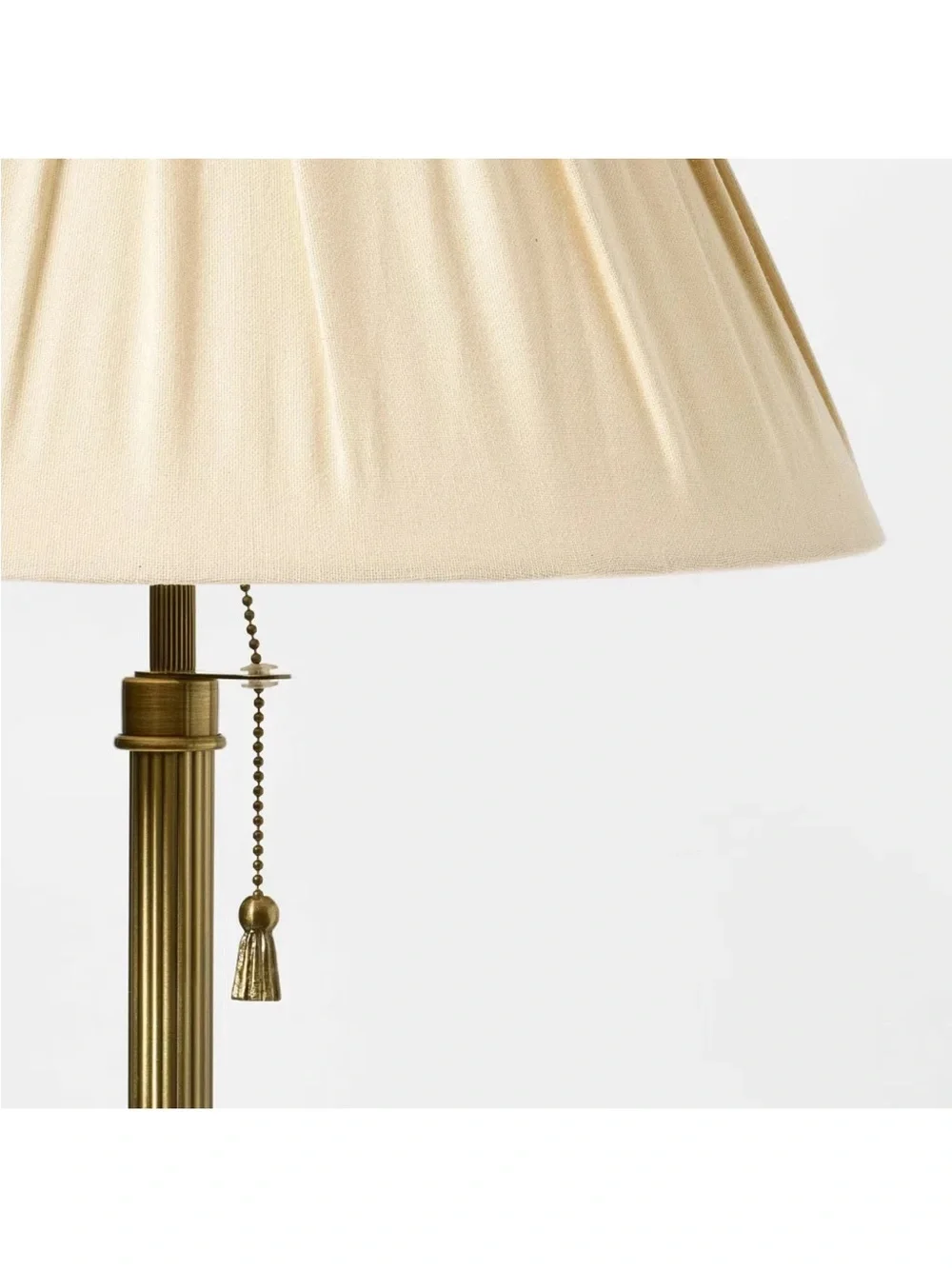 Fluted Brass Floor Lamp - Threshold designed with Studio McGee